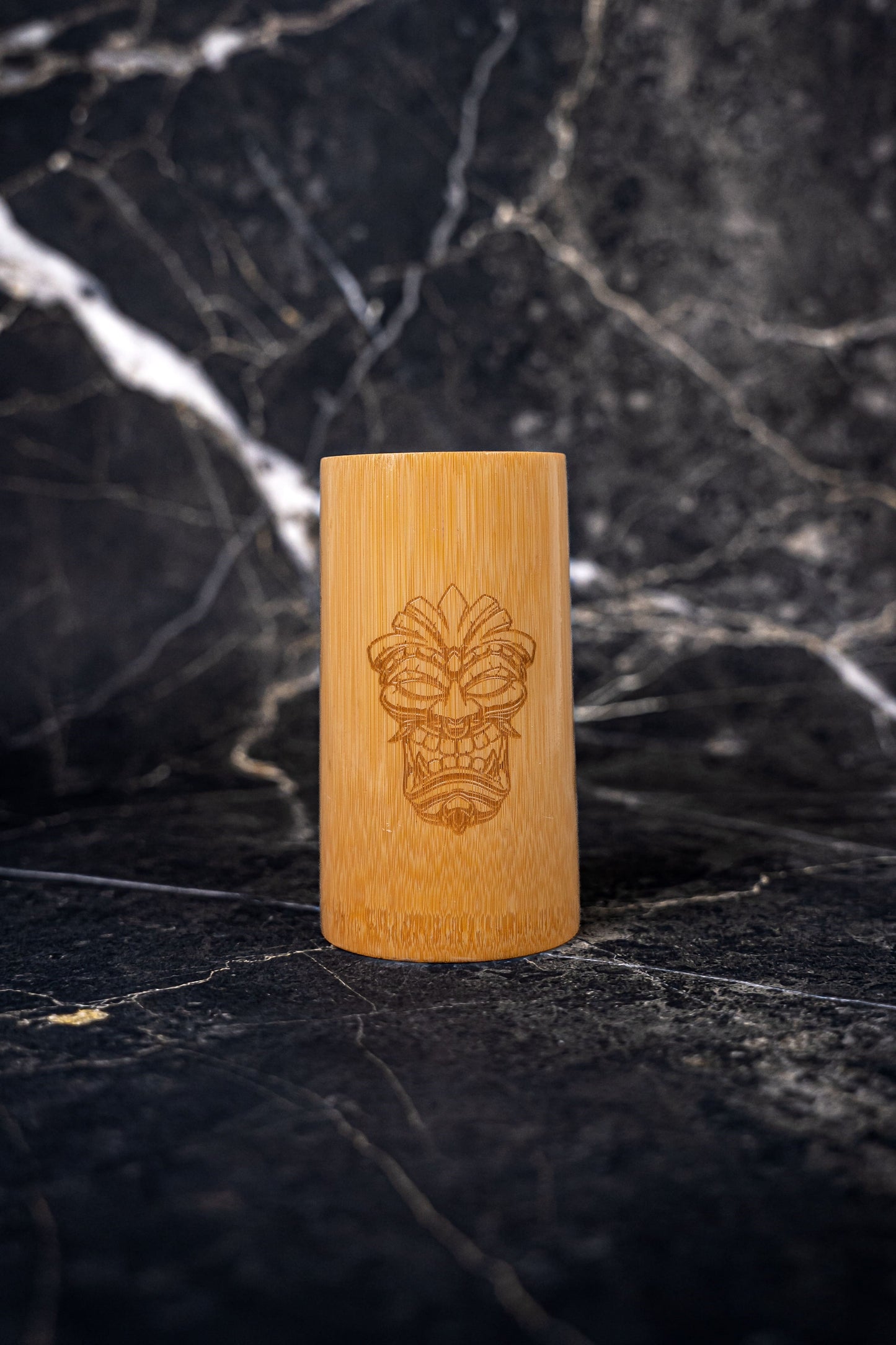 Kopie von BAMBUS TRINKBECHER SET 4x TIKI VOLCANO 2.0 | bambambarware