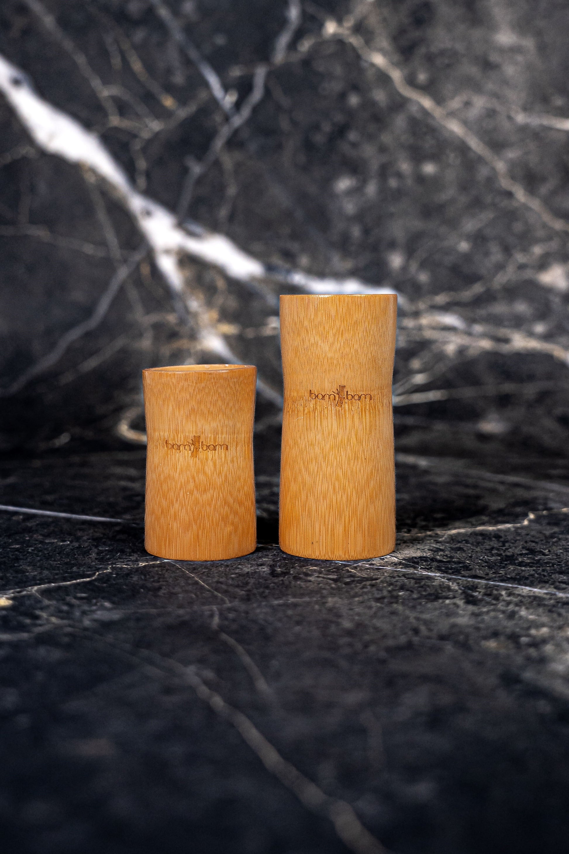 BAMBOO JIGGER SMALL - Bambus Messbecher für Cocktails